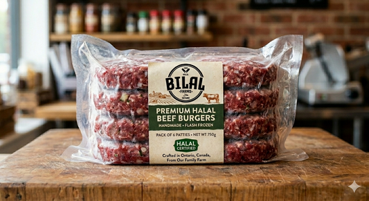 Bilal Farms Burger Patties - 6 Pack